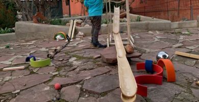 juegos de exterior rampas bolas agua