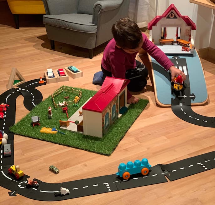 carreteras de juguete way to play playmobil